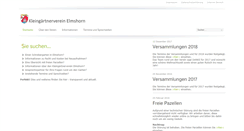Desktop Screenshot of kgv-elmshorn.de